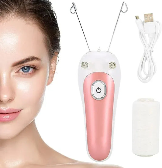 Electric Facial Hair Removal Threading Device – Smooth & Painless