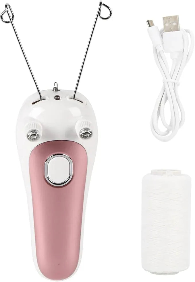 Electric Facial Hair Removal Threading Device – Smooth & Painless