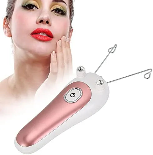 Electric Facial Hair Removal Threading Device – Smooth & Painless