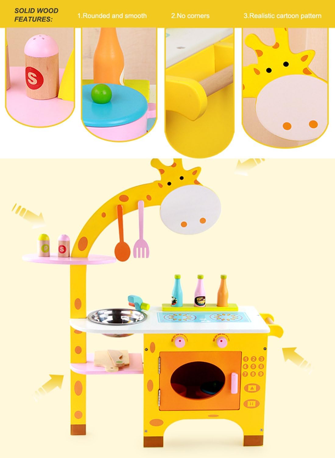 Giraffe Kitchen Playset ©