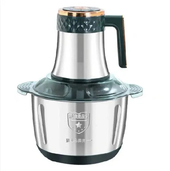Stainless Steel Food Chopper – Electric Mini Processor for UK Kitchens