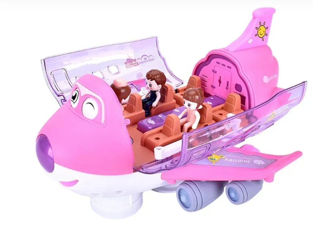 Rotating Electric Airplane Toy – Lights, Music & 360° Fun in UK