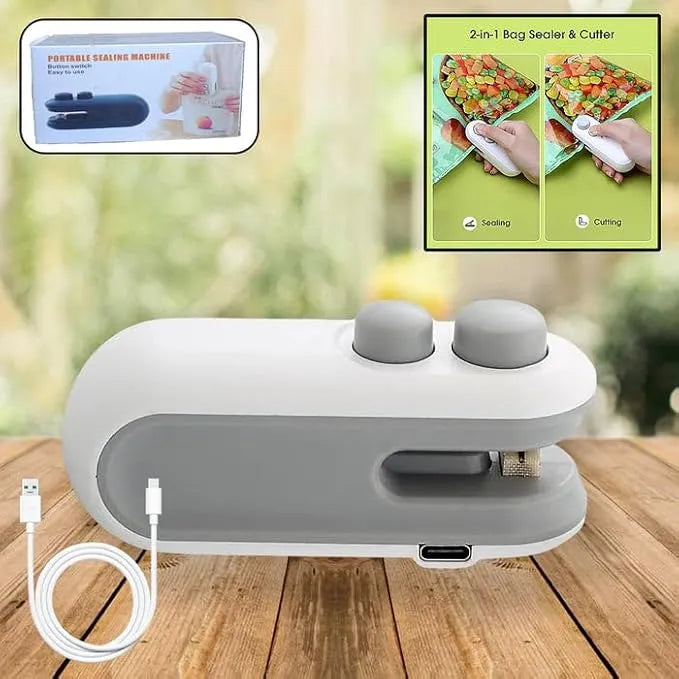 Portable Sealing Machine – Mini Heat Sealer for Food Storage in UK