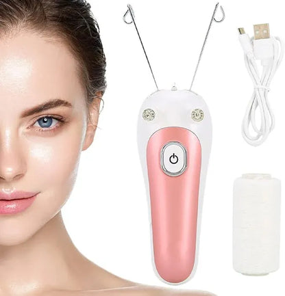 Electric Facial Hair Removal Threading Device – Smooth & Painless