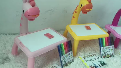 LED Projector Art Painting Table for Kids – Creative Drawing Table UK